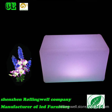 Unique Colorful Bar Stool Furniture LED Lighting Decorative Stool